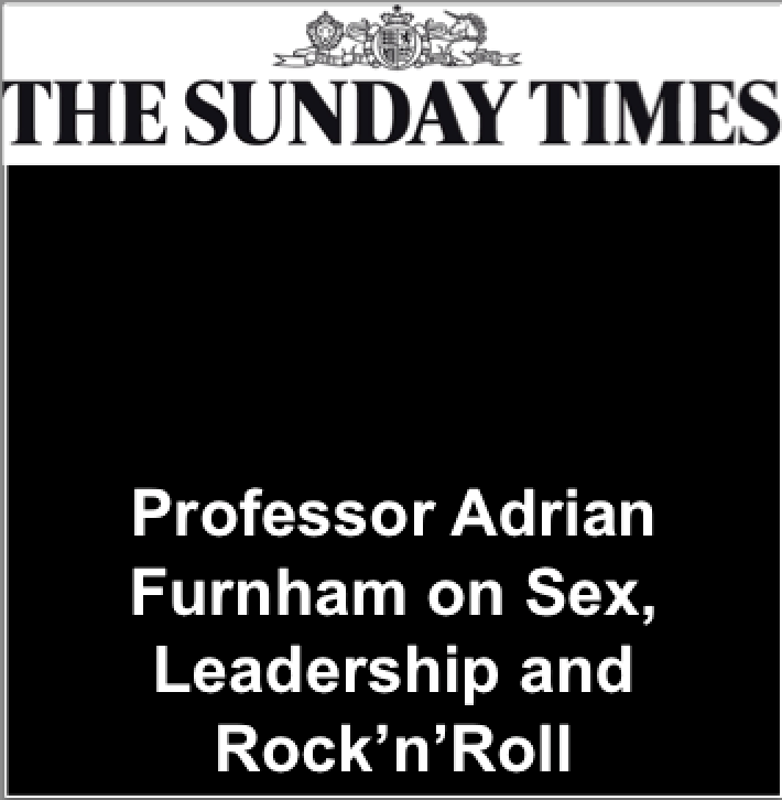 Adrian Furnham, The Sunday Times
